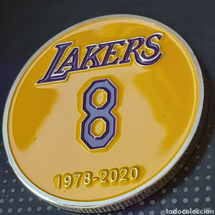 Trofeos y medallas: FABULOSA MONEDA HOMENAJE AL INIGUALABLE KOBE BRYANT - Foto 4