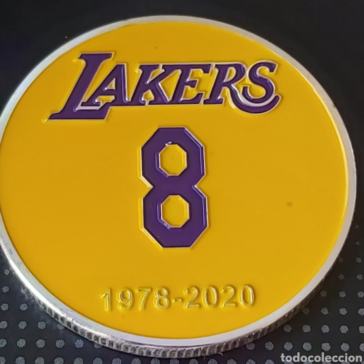 Trofeos y medallas: FABULOSA MONEDA HOMENAJE AL INIGUALABLE KOBE BRYANT - Foto 1