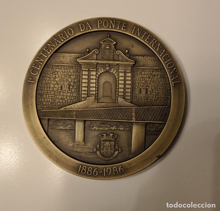Trofeos y medallas: TUY. Medalla de bronce Centenario Puente Internacional - Foto 1