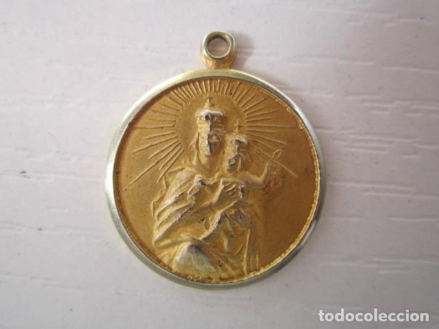 Trofeos y medallas: (55) MEDALLA VIRGEN Y NI&Ntilde;O JESUS - Foto 1