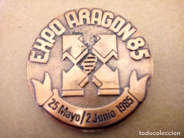 Trofeos y medallas: MEDALLA EXPO ARAG&Oacute;N 85 - Foto 2