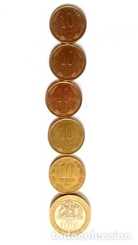Trofeos y medallas: monedas chile - Foto 1