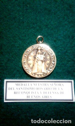 Trofeos y medallas: medalla nuestra senora del santisimo rosario 145 - Foto 1
