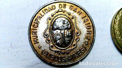 Trofeos y medallas: medalla municipalidad san isidro - Foto 1