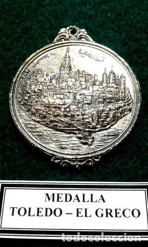 Trofeos y medallas: medalla de toledo el greco 104 - Foto 1