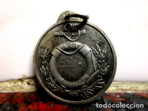 Trofeos y medallas: medalla escuela militar naval ara - Foto 1