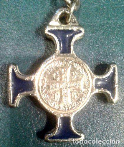Trofeos y medallas: medalla san benedicto 4 cm x 35 cm - Foto 1
