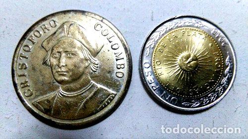 Trofeos y medallas: medalla cristobal colon colombo - Foto 1