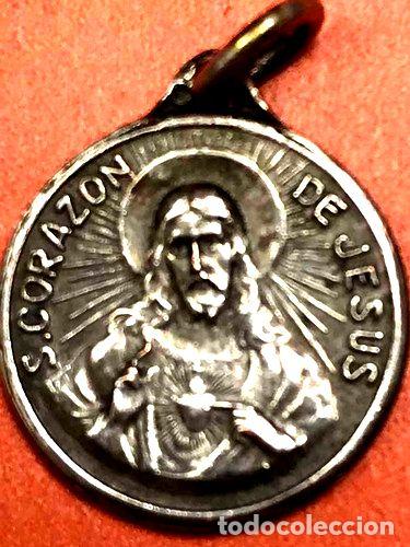 Trofeos y medallas: medalla religiosa s corazon de jesus 632 - Foto 1