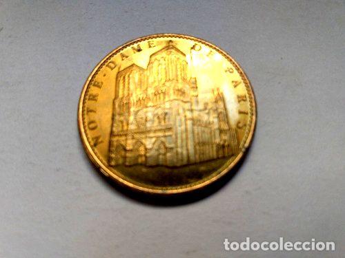 Trofeos y medallas: moneda medalla notre dame 2012 - Foto 1