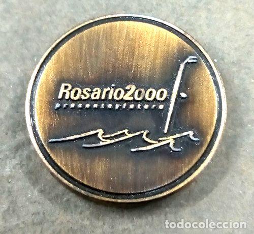 Trofeos y medallas: medalla rosario 2000 municipalidad - Foto 1