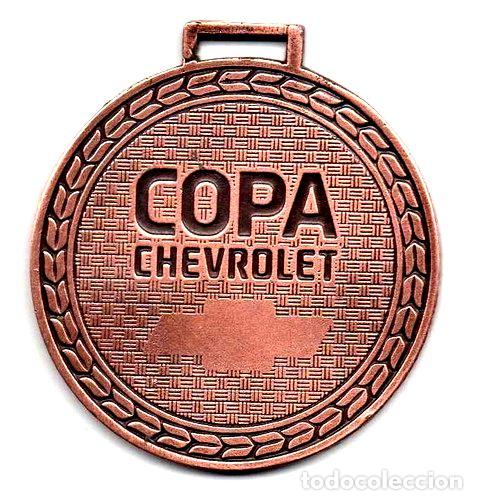 Trofeos y medallas: medalla publicitaria chevrolet copa - Foto 1