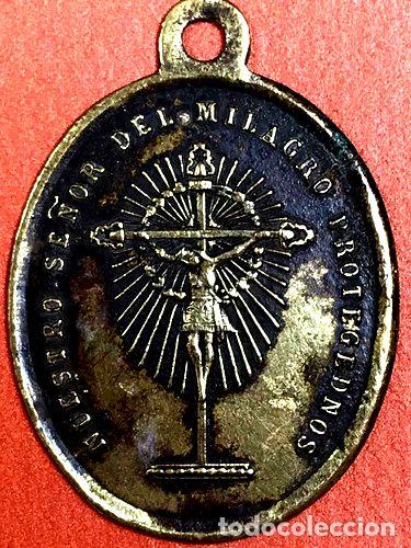 Trofeos y medallas: medalla religiosa nuestro sr del milagro 863 - Foto 1