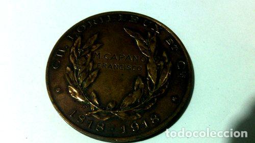 Trofeos y medallas: medalla de lorilleux 1818 1918 - Foto 1