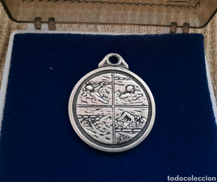 Trofeos y medallas: MEDALLA NATACI&Oacute;N - DE CEBRIAN- ORLY 94 - Foto 1