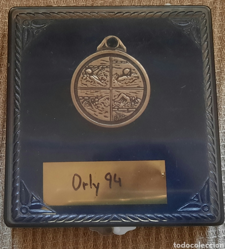 Trofeos y medallas: MEDALLA NATACI&Oacute;N - DE CEBRIAN- ORLY 94 - Foto 2