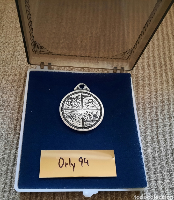 Trofeos y medallas: MEDALLA NATACI&Oacute;N - DE CEBRIAN- ORLY 94 - Foto 3