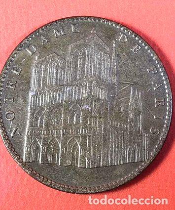 Trofeos y medallas: medalla notre dame de paris - Foto 1