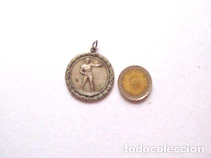 Trofeos y medallas: medalla antigua boxeo metal - Foto 1