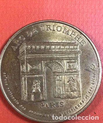 Trofeos y medallas: medalla arco del triunfo paris - Foto 1