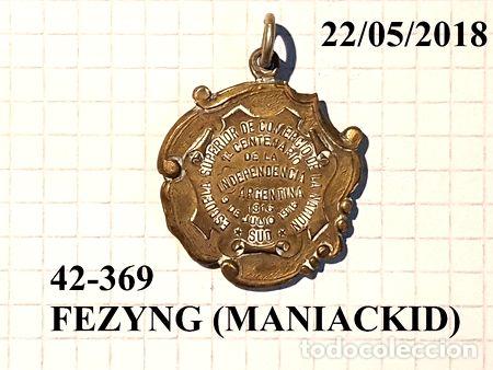 Trofeos y medallas: medalla escuela superior de comercio centenario 1916 10 gr 3 - Foto 1