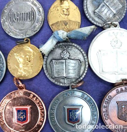 Trofeos y medallas: medalla lote de 10 olinto gallo - Foto 1