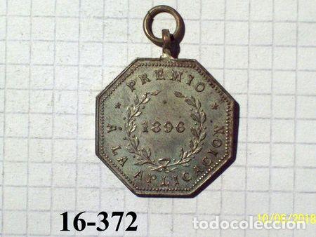 Trofeos y medallas: medalla sociedad de beneficencia de la capital 1896 9 gr 28