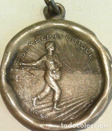 Trofeos y medallas: medalla de plata la escuela normal de parana centenario 1910 - Foto 1