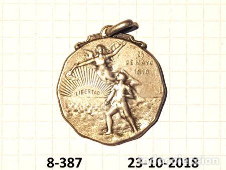 Trofeos y medallas: medalla rcdo del centenario 1910 135gr 33mm - Foto 1