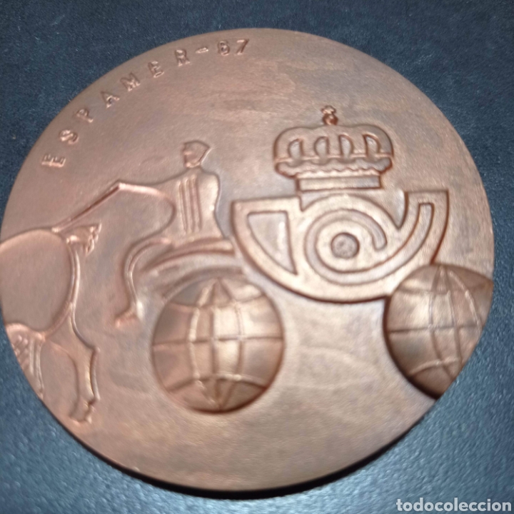 Trofeos y medallas: MEDALLA ESPAMER 87 . LA CORU&Ntilde;A - Foto 2