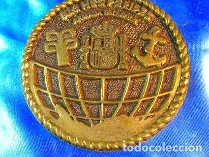 Trofeos y medallas: el arcon placa de bronce circular armada espanola 57506 - Foto 1