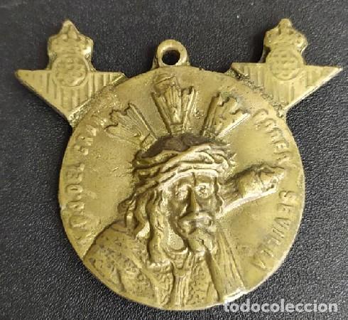Trofeos y medallas: MEDALLA JES&Uacute;S DEL GRAN PODER. SEVILLA. REAL BETIS. MEDALLA-552 - Foto 1