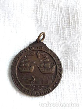 Trofeos y medallas: medalla a pedro mendoza 1936 sc - Foto 1