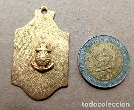 Trofeos y medallas: medalla armada argentina con ancla y sol hecha en bronce - Foto 1