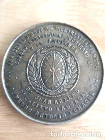 Trofeos y medallas: medalla palacio de gobierno santa fe ano 1908 - Foto 1