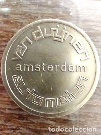 Trofeos y medallas: antiguo token amsterdam medalla de bronce - Foto 1