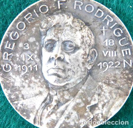 Trofeos y medallas: medalla junta de historia y numismatica gregorio rodriguez 8 - Foto 1