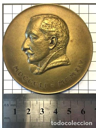 Trofeos y medallas: medalla roque saenz pena monumento nacional 1936 - Foto 1