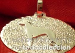 Trofeos y medallas: galgo importante medalla plata 950 - Foto 1