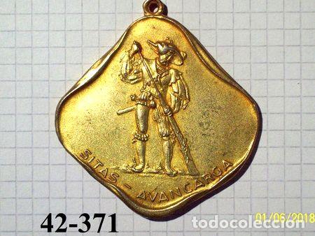 Trofeos y medallas: medalla tiro avancarga 75 gr 60mm - Foto 1
