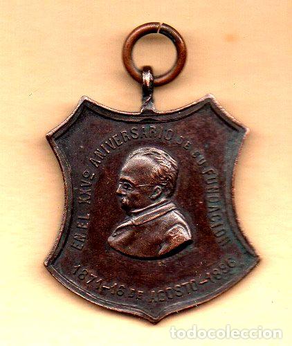 Trofeos y medallas: medalla escuela normal de parana er 1896 - Foto 1