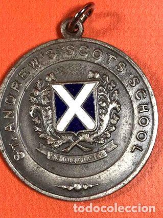 Trofeos y medallas: medalla st andrews scots school 1984 - Foto 1