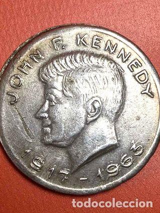 Trofeos y medallas: medalla kennedy replica 1917 1963 - Foto 1