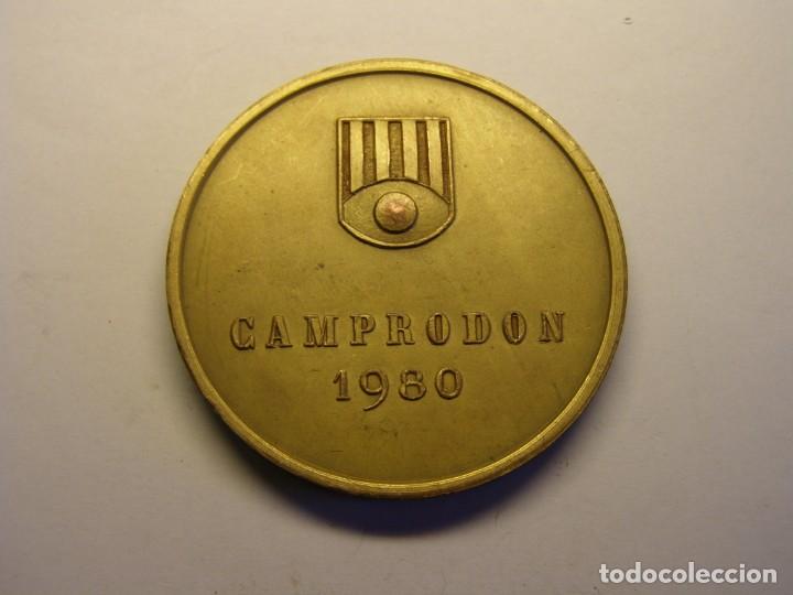 Trofeos y medallas: Medalla de Camprodon, a&ntilde;o 1980. - Foto 2