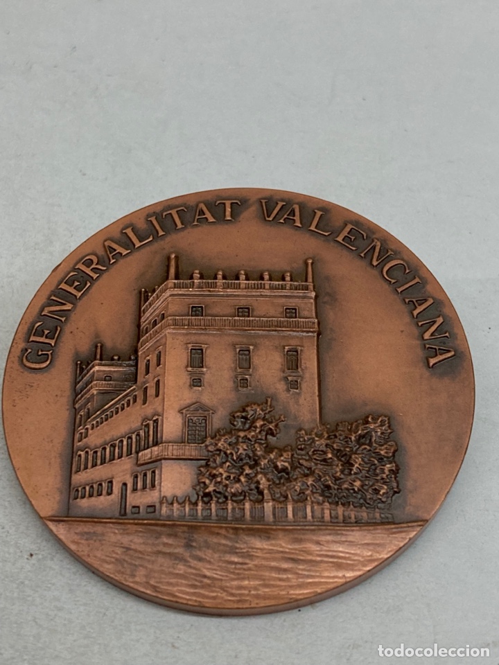 Trofeos y medallas: Medalla de bronce fallas lo rat penat - Foto 1