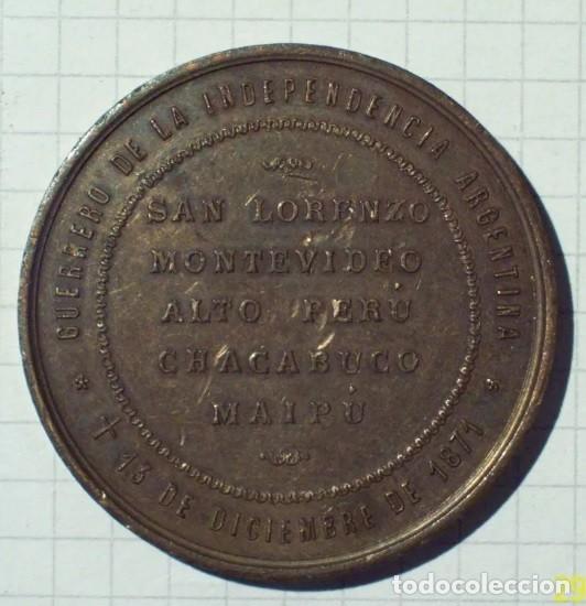 Trofeos y medallas: medalla general manuel de escalada gerrero de la independenc - Foto 2