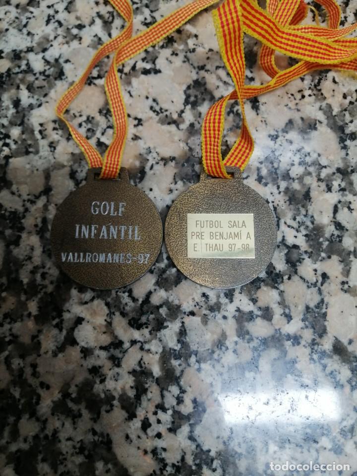 Trofeos y medallas: 2 MEDALLAS CAIXA DE CATALUNYA - Foto 2