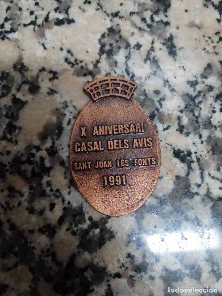 Trofeos y medallas: MEDALLA SANT JOAN LES FONTS - Foto 2
