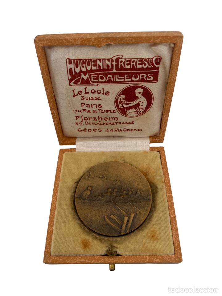 Trofeos y medallas: Medalla Remo HUGUENIN FRERES - Foto 1 - 301884263