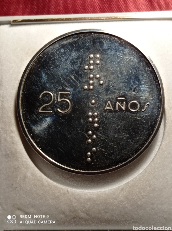 Trofeos y medallas: MEDALLA 25 A&Ntilde;OS ONCE - Foto 2